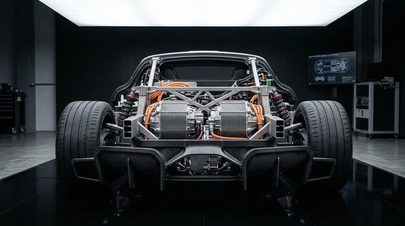VELOCÉ Rear Propulsion & Diffuser Assembly